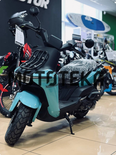 Скутер MotoLand (Мотолэнд) CRICKET 150 синий с ПТС | Мототека